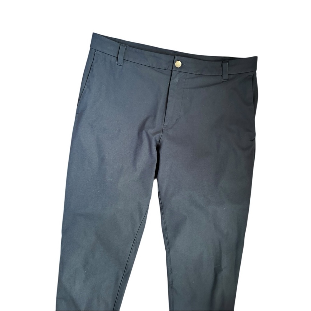 Lululemon Commission Pant Classic M5AEYS Warpstreme True Navy Size 34 - Picture 3 of 15